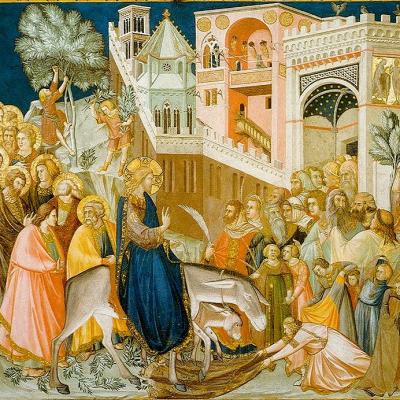 Κυριακή των Βαϊων-Assisi Frescoes