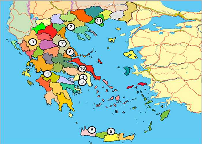 Οι μεγαλύτερες πόλεις της Ελλάδας-Άσκηση